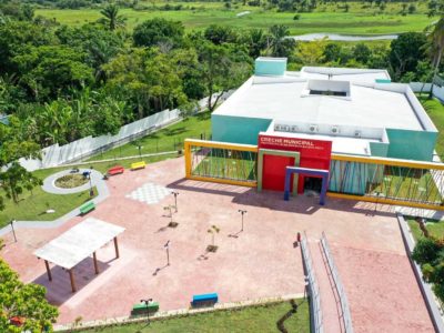 Escola de educação infantil encanta moradores de Amado Bahia