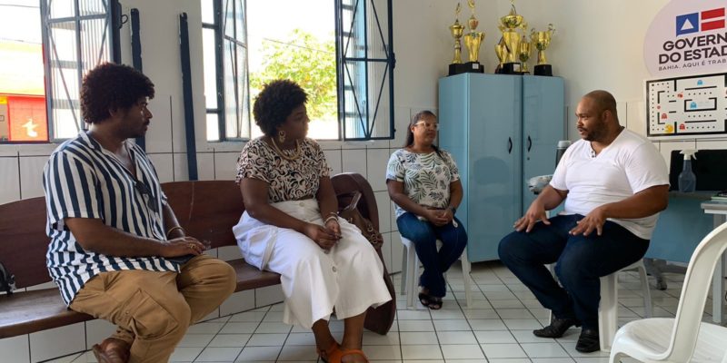 Equipe da Fundação Cultural do Estado da Bahia faz visita técnica a Mata de São João