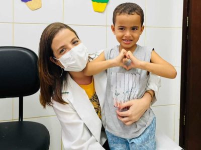 Crianças a partir de 3 anos já podem se vacinar contra a covid-19 em Mata